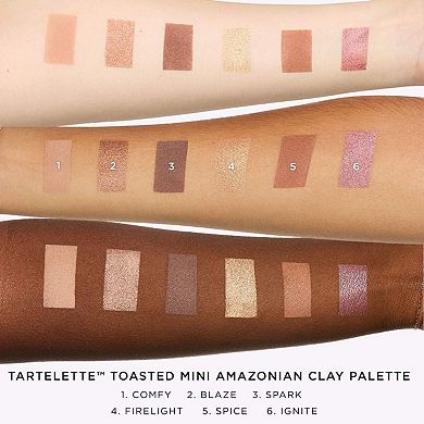 mini tartelette toasted Amazonian clay warm neutral eyeshadow palette
