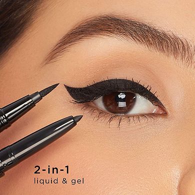 double take waterproof liquid & gel pencil eyeliner
