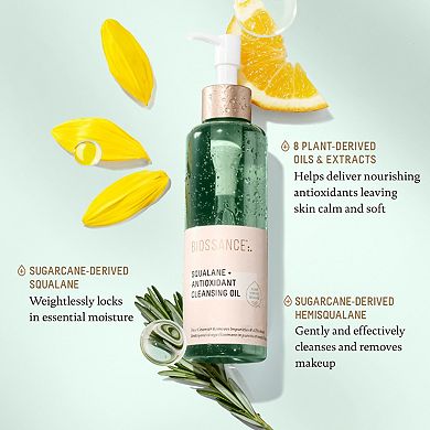 Antioxidant Makeup Removing Cleansing Oil + Squalane