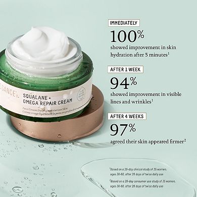 Omega Repair Deep Hydration Moisturizer with Ceramides and Hyaluronic Acid + Squalane