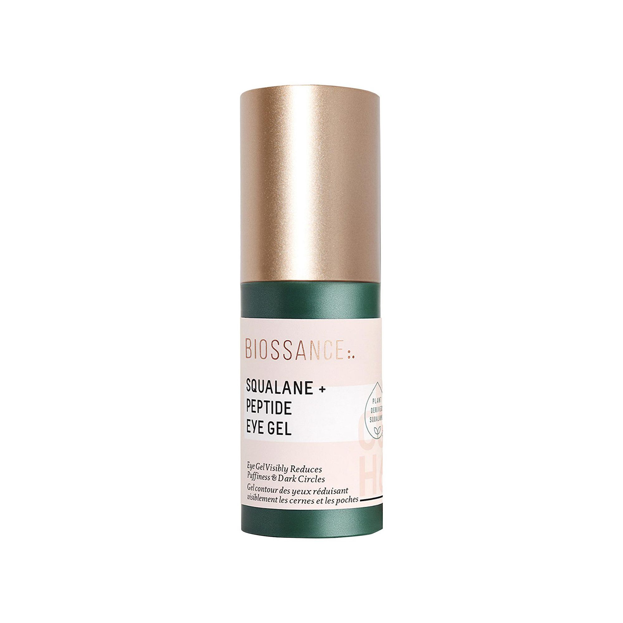 Biossance Peptide Brightening & De-Puffing Eye Gel + Squalane, Size: 0.5 FL