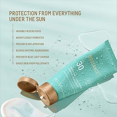 Squalane + Zinc Sheer Hydrating Mineral Sunscreen SPF 30 with Ectoin