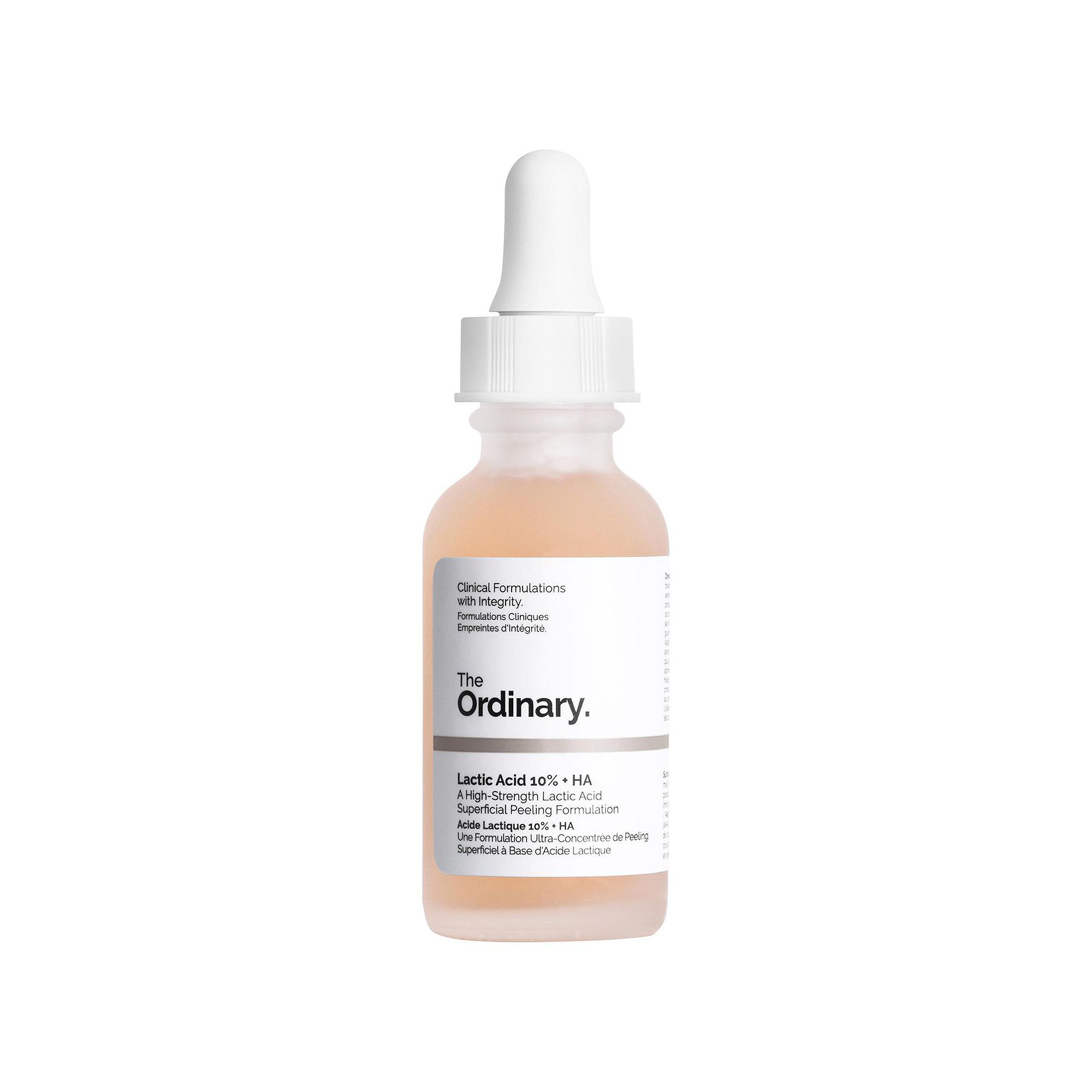 The Ordinary Lactic Acid 10% + HA 2% Exfoliating Serum, Size: 1 Oz, None
