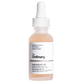 The Ordinary Lactic Acid 10% + HA 2% High-Strength Exfoliating Serum for Uneven Texture