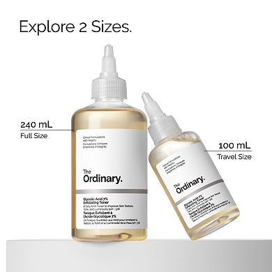 Mini Glycolic Acid 7% Exfoliating and Brightening Daily Toner