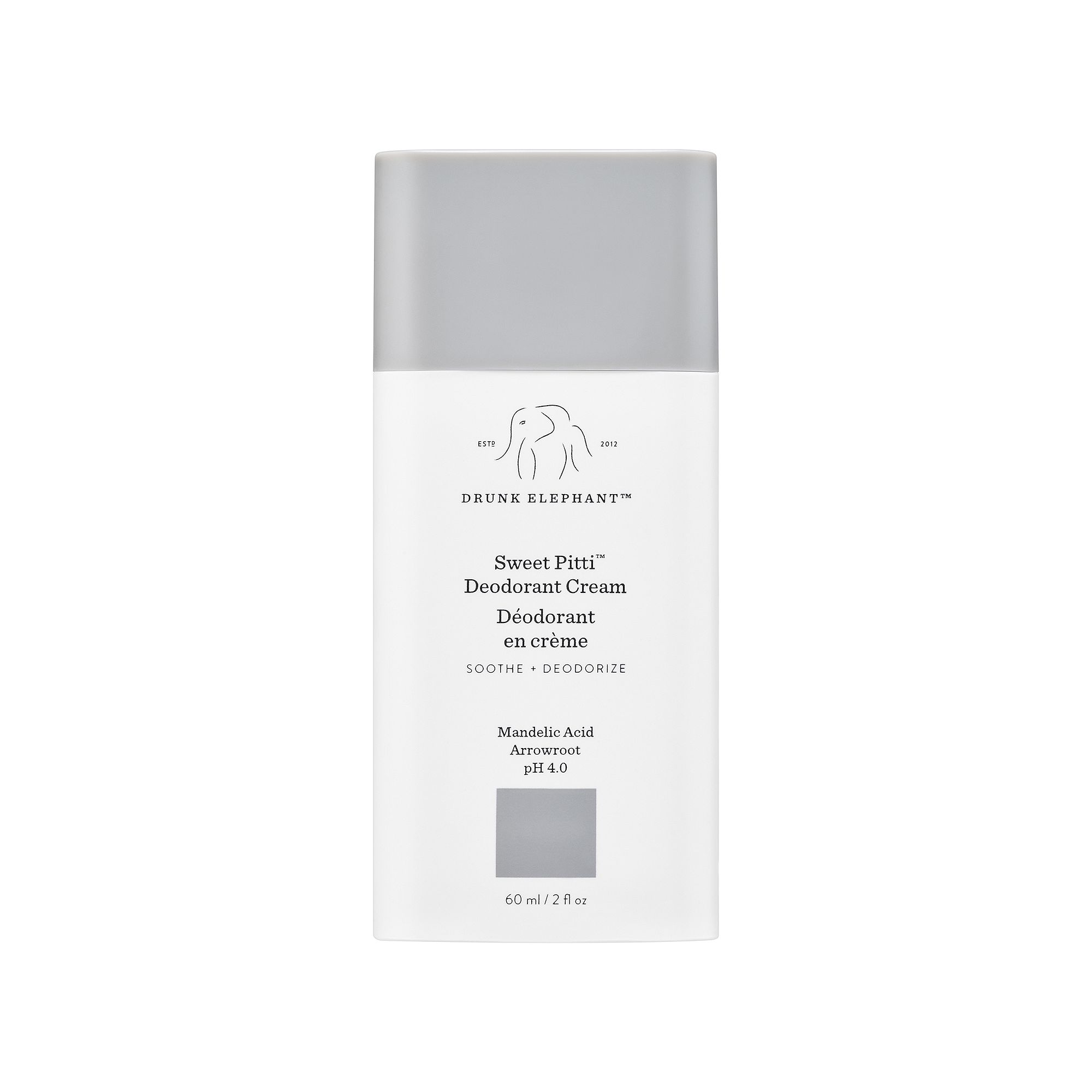 Drunk Elephant Sweet Pitti Deodorant Cream, Size: 2Oz, None
