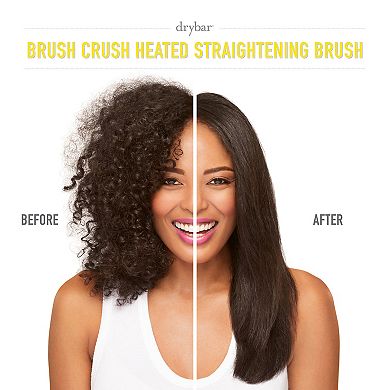 The Brush Crush Heated Straightening Brush