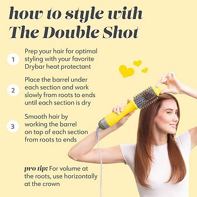 The Double Shot Blow-Dryer Brush