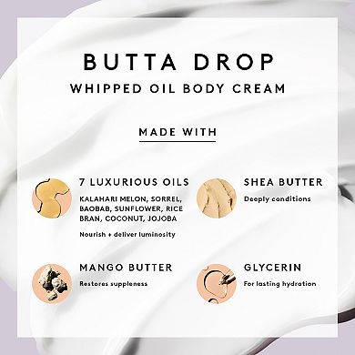 Butta Drop Refill Whipped Oil Body Cream with Tropical Oils + Shea Butter