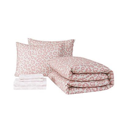 Material Girl Leopard Complete Bedding Set