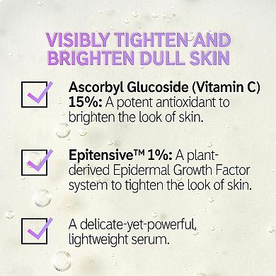 15% Vitamin C & EGF Brightening Serum 