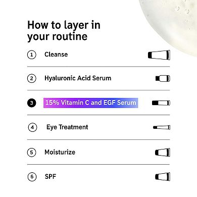15% Vitamin C & EGF Brightening Serum