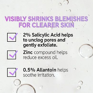 Salicylic Acid Acne + Blackhead Cleanser
