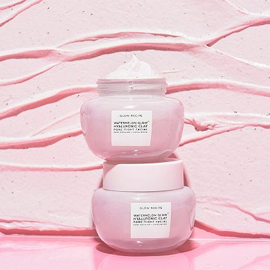 Watermelon Glow Hyaluronic Clay Pore-Tight Facial Mask