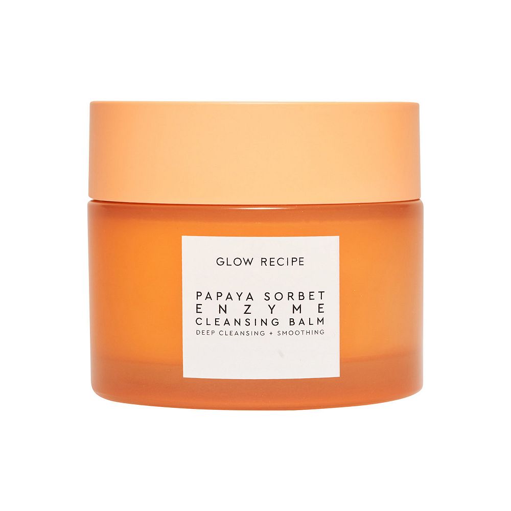 Glow Recipe Papaya Sorbet smoothing enzyme cleansing balm jar