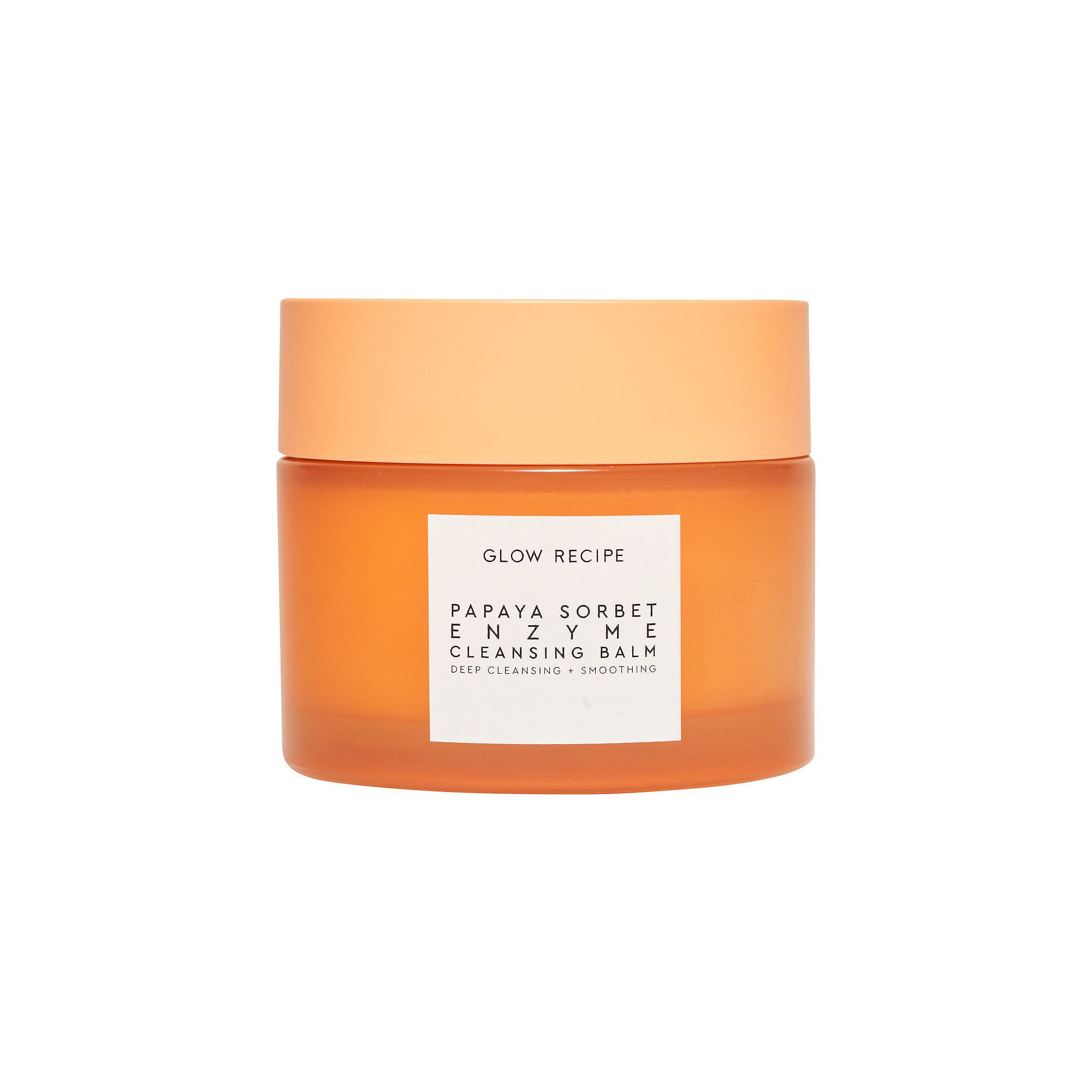 Glow Recipe Papaya Sorbet Smoothing Enzyme Cleansing Balm & Makeup Remover,