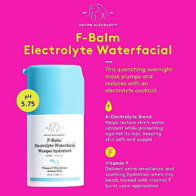 F-Balm Electrolyte Waterfacial Mask