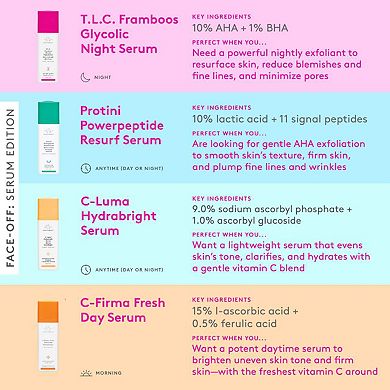 T.L.C. Framboos Glycolic Resurfacing Night Serum