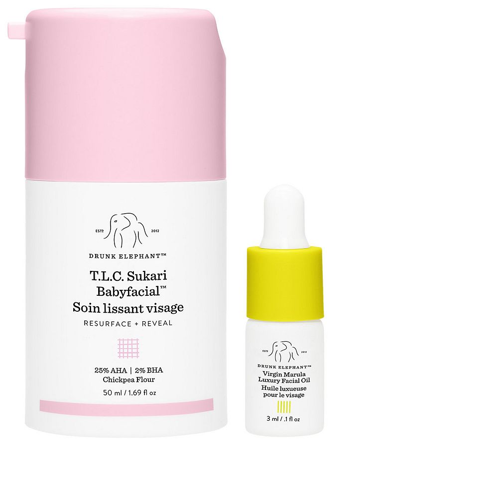 Drunk Elephant T.L.C. Sukari Babyfacial AHA + BHA Mask