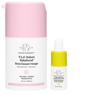Drunk Elephant T.L.C. Sukari Babyfacial AHA + BHA Mask