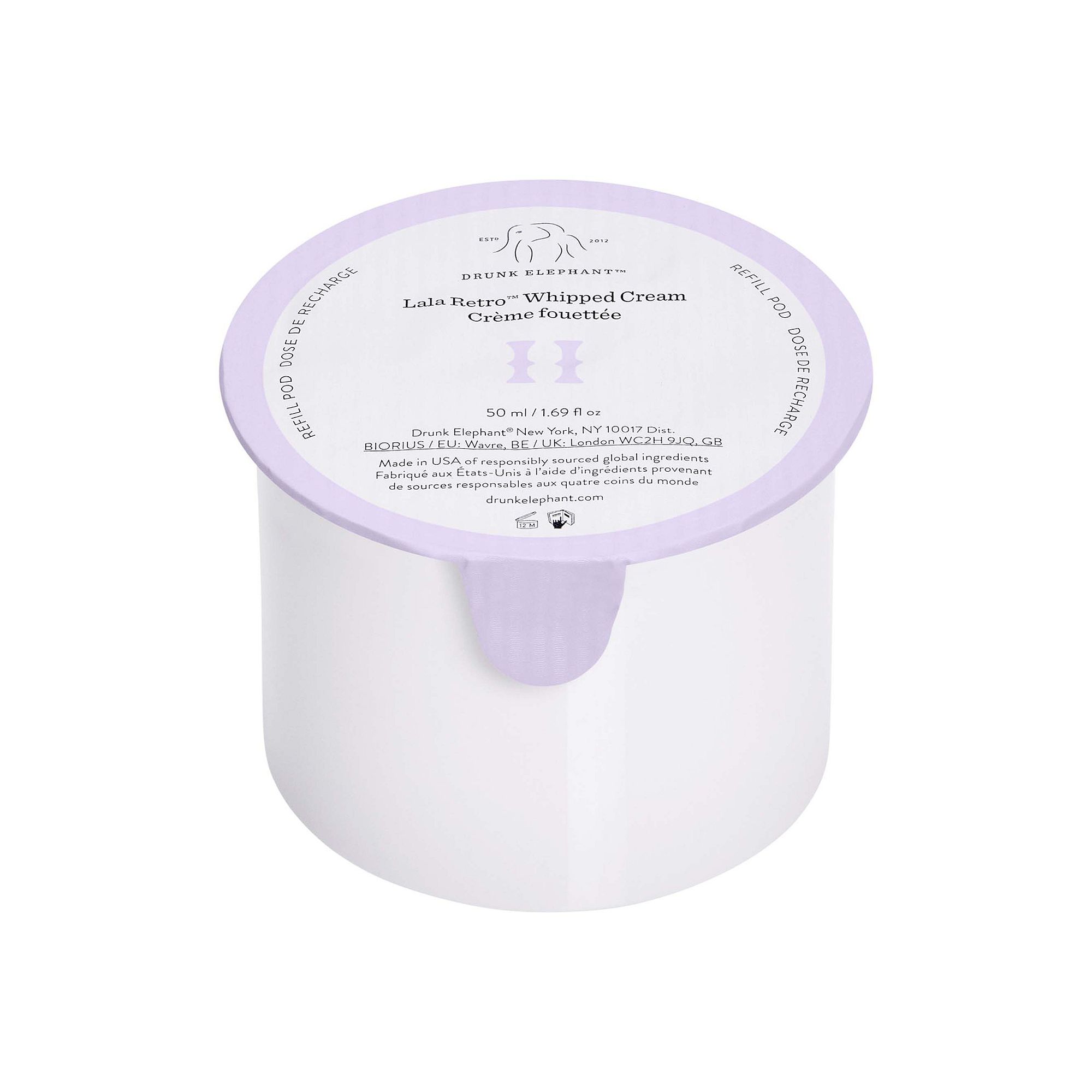 Drunk Elephant Mini Lala Retro Nourishing Whipped Moisturizer, Size: 1.69 F