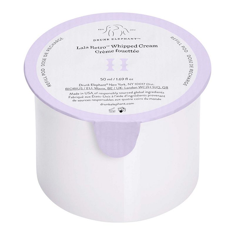 Drunk Elephant Lala Retro Whipped Refillable Moisturizer with Ceramides