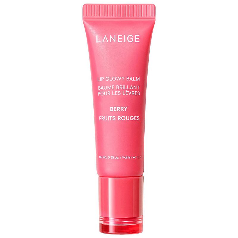 LANEIGE Lip Glowy Lightweight Hydration Balm with Shea Butter, Size: .35Oz, Pink