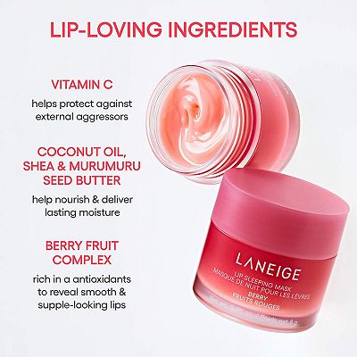 laneige lip sleeping mask intense hydration with vitamin c - Brandclub Product Description The Laneige Lip Sleeping Mask is a revolutionary lip care product designed to soften hardened keratin LANEIGE Lip Sleeping Mask 