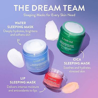 Cica Sleeping Mask with Centella Asiatica for Moisture Barrier Support