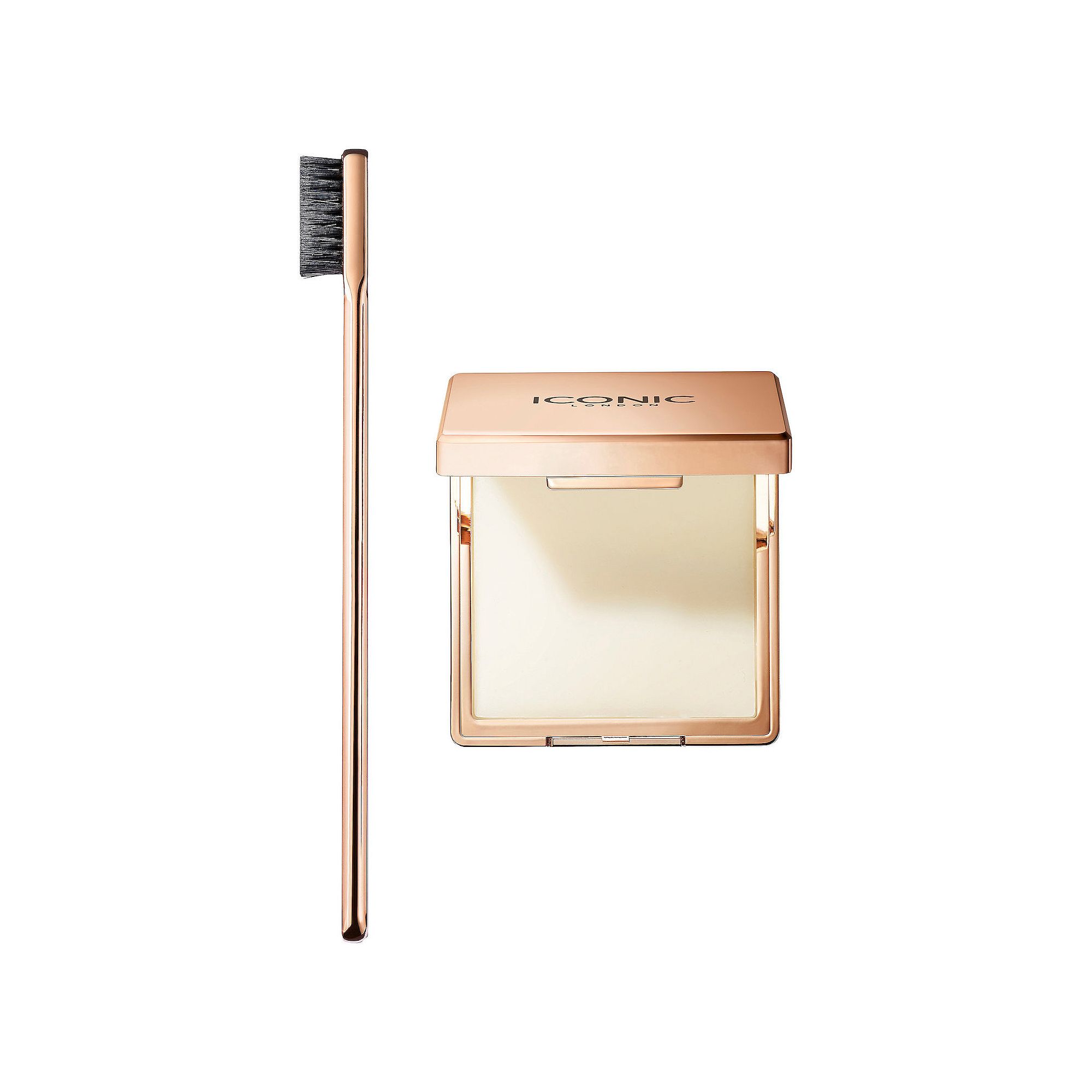 Iconic London Brow Silk and Brush Bundle, Size: .17Oz, None