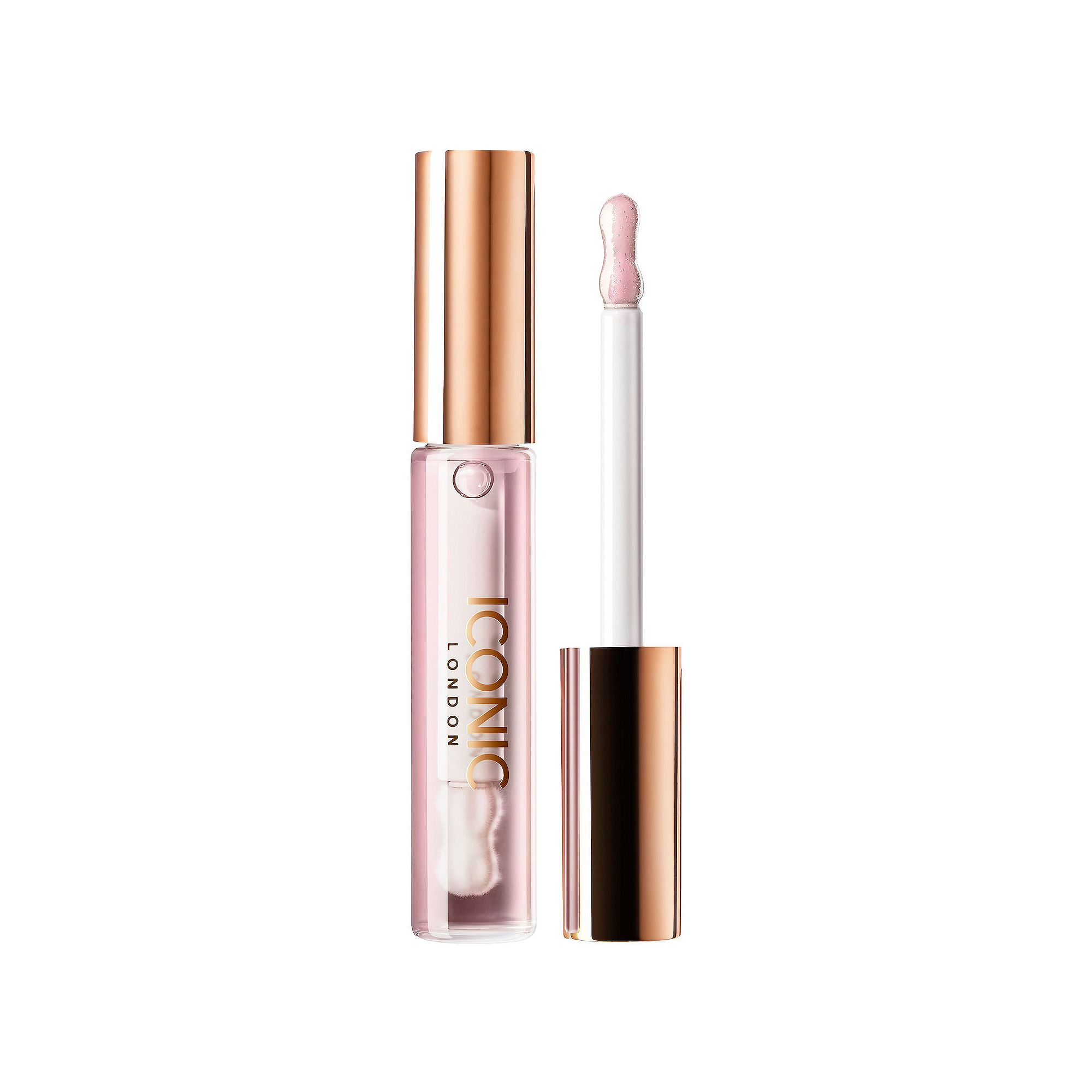 Iconic London Lustre Lip Oil, Size: 0.2 Oz, Sugar Mama Pink