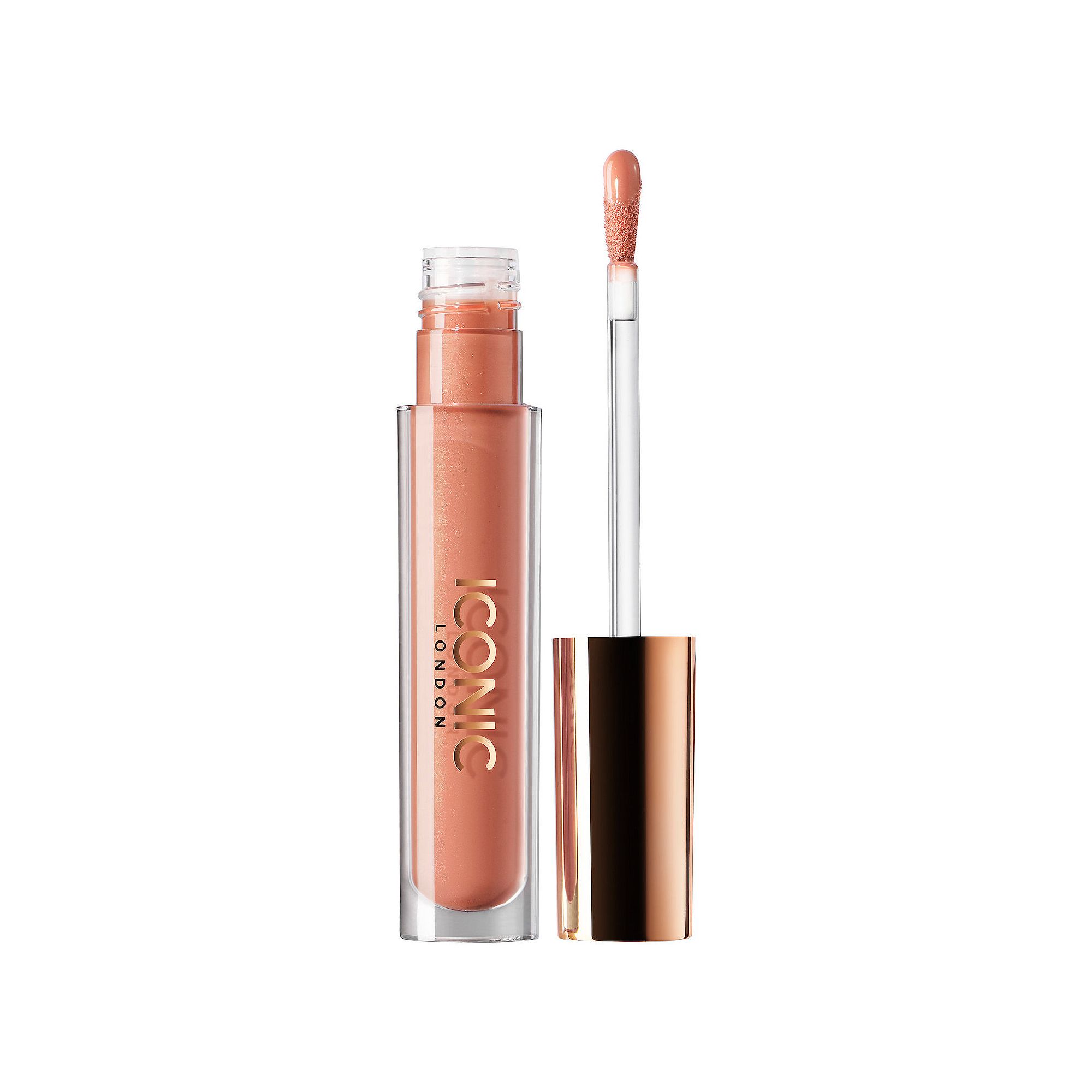 Iconic London Lip Plumping Gloss, Size: .13Oz, Feeling It Brown Nude
