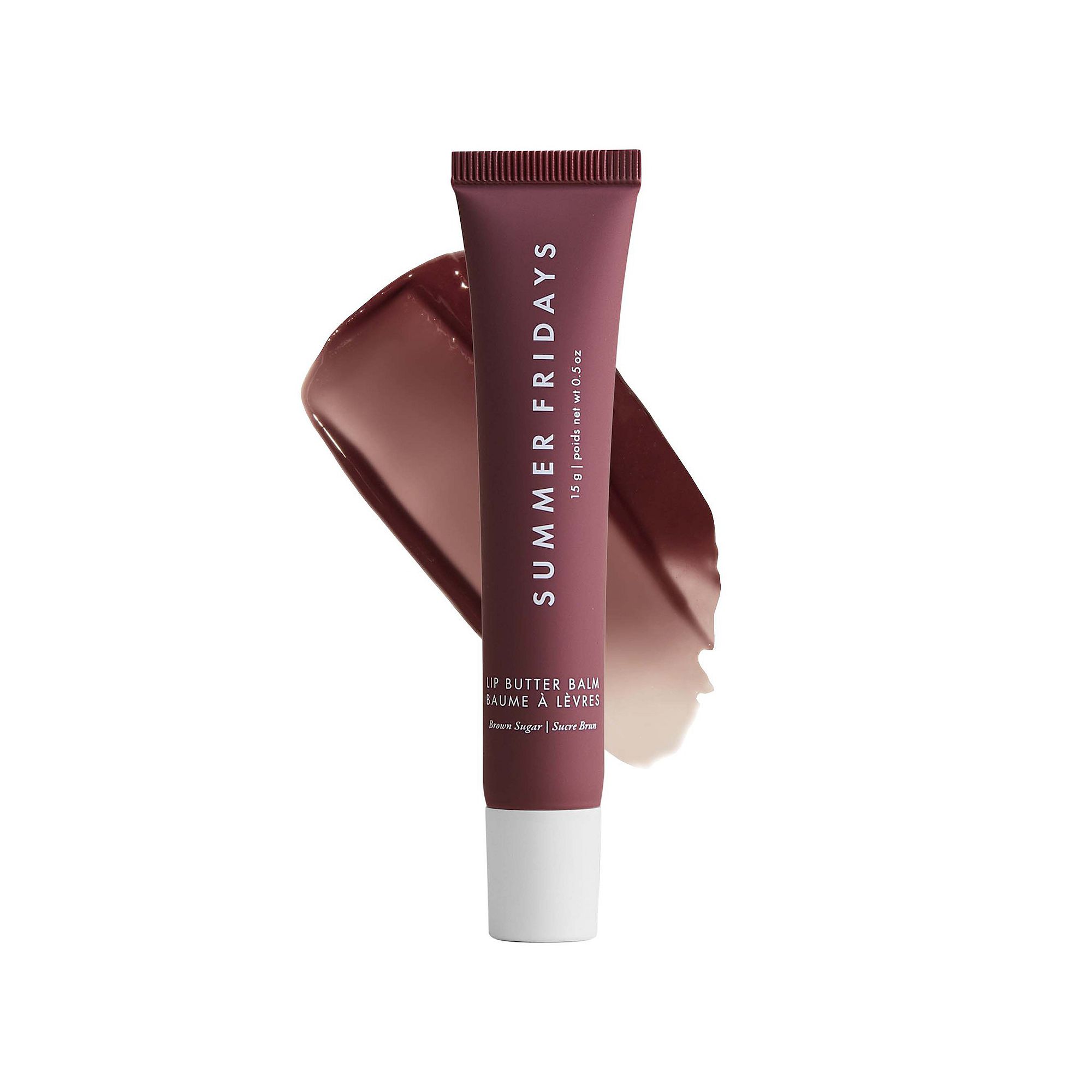 Summer Fridays Lip Butter Balm for Hydration & Shine, Size: 0.5 FL Oz, Brow