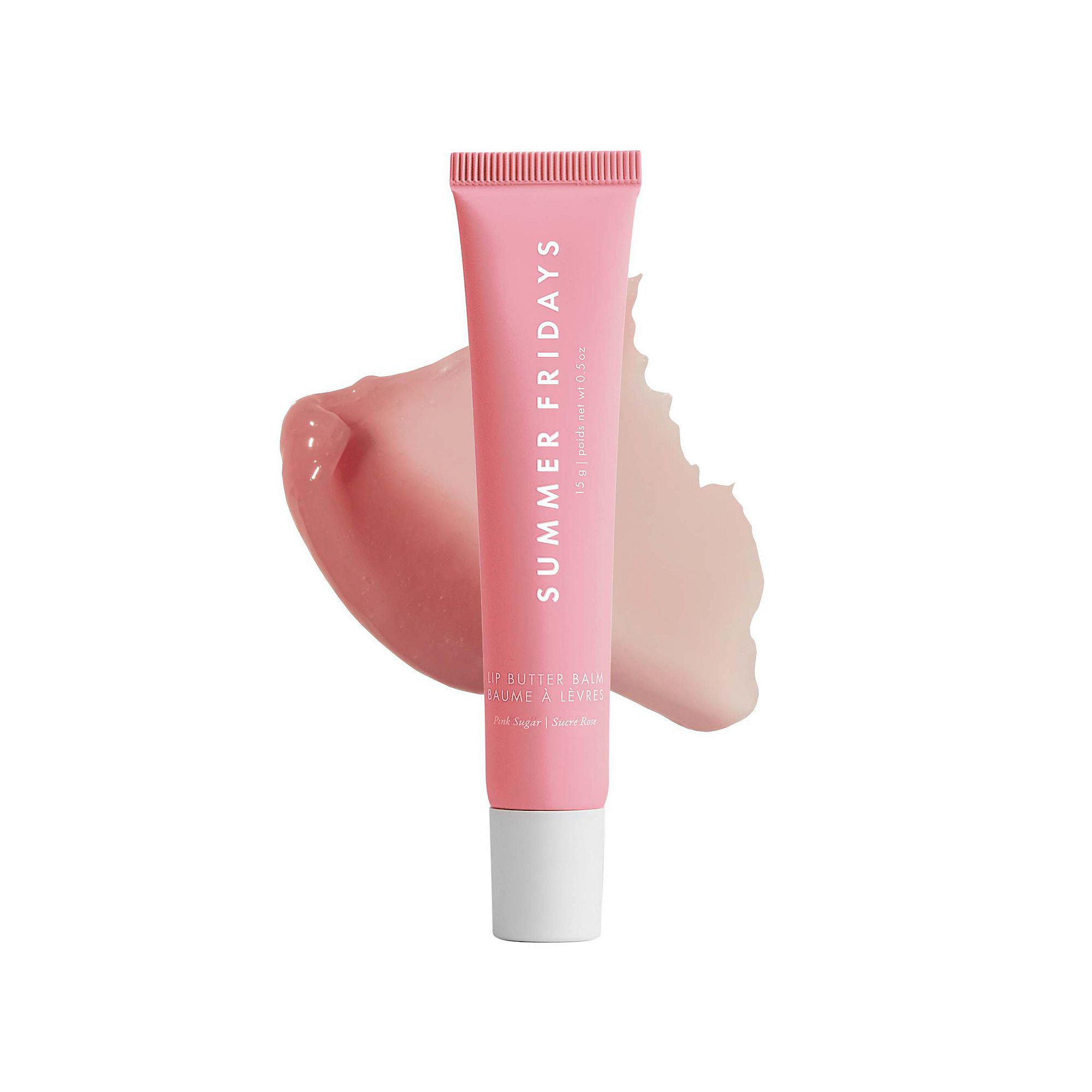 Summer Fridays Lip Butter Balm for Hydration & Shine, Size: 0.5 FL Oz, Pink