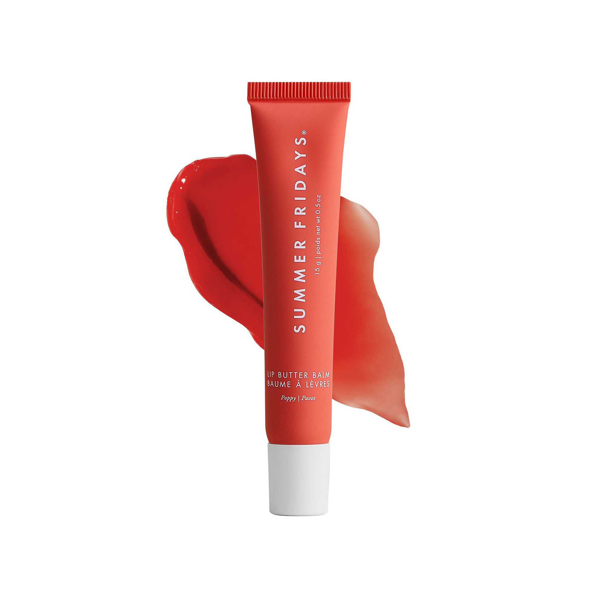 Summer Fridays Lip Butter Balm for Hydration & Shine, Size: 0.5 FL Oz, Popp