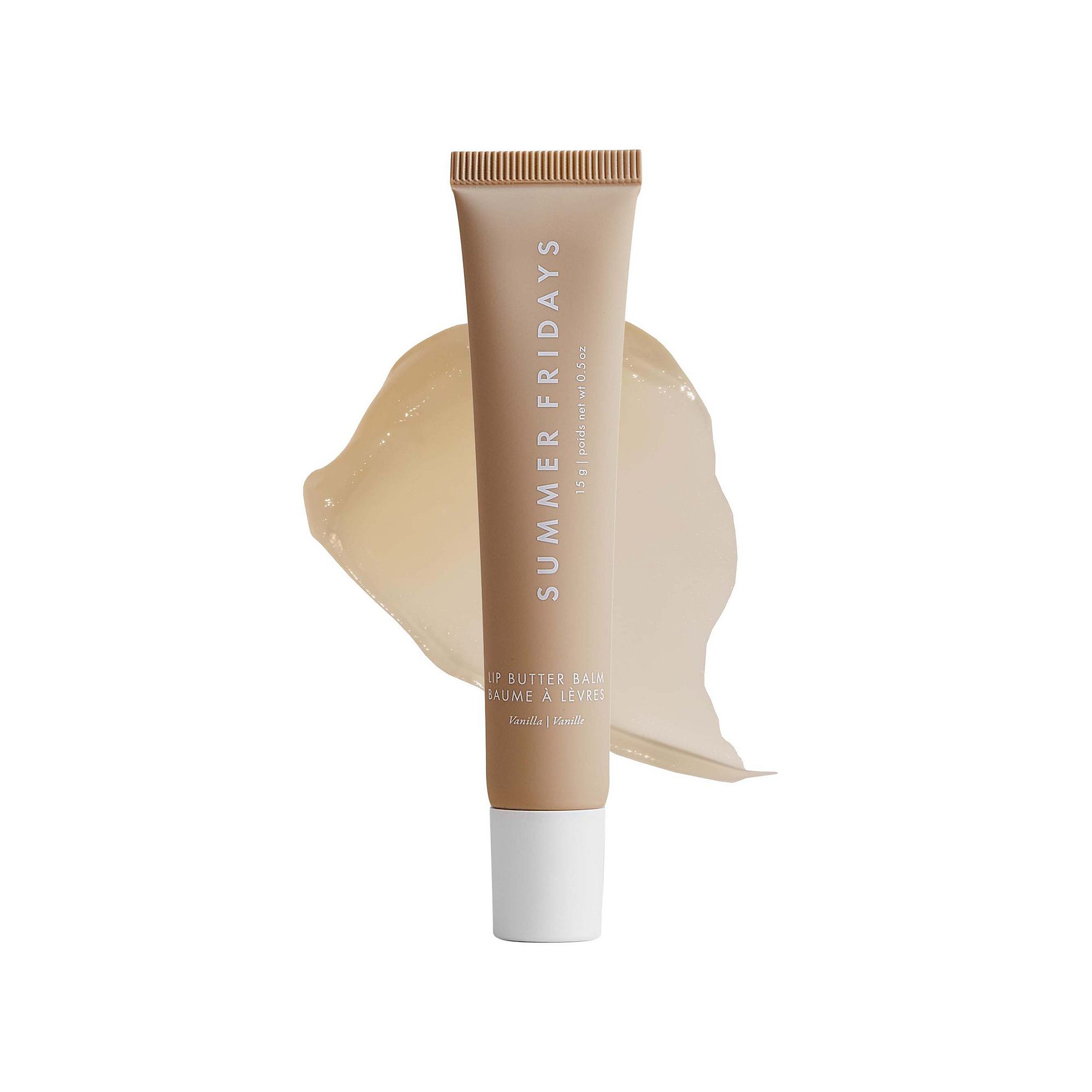 Summer Fridays Lip Butter Balm for Hydration & Shine, Size: 0.5 FL Oz, Whit