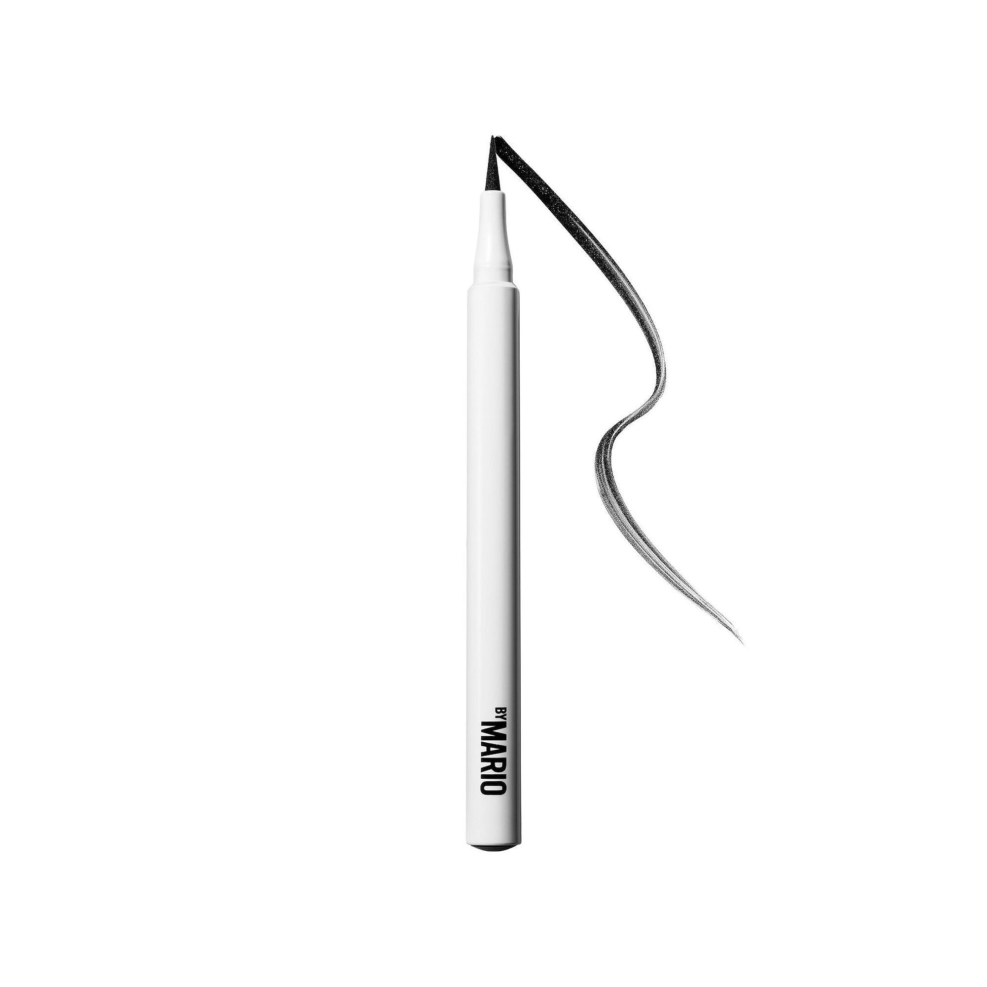 MAKEUP BY MARIO Master Mattes Liquid Eyeliner, Size: .04Oz, Super Black
