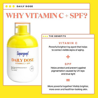 Daily Dose Vitamin C Serum with SPF 40