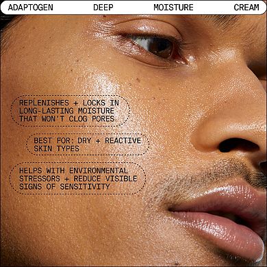 Adaptogen Deep Moisturizing Cream with Ashwagandha + Reishi Mushroom