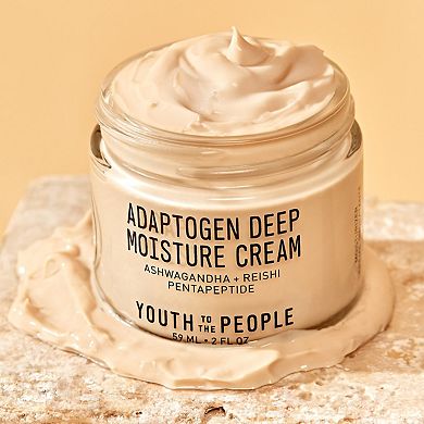 Adaptogen Deep Moisturizing Cream with Ashwagandha + Reishi Mushroom