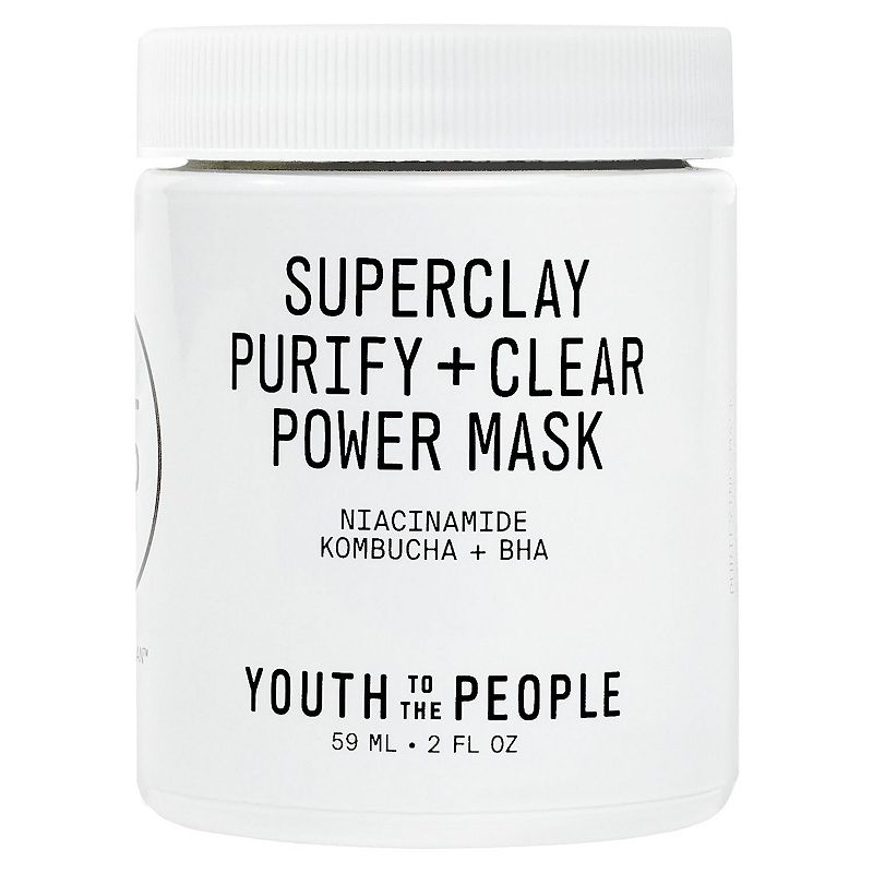 Superclay Purify + Clear Power Mask with Niacinamide, Size: 2 FL Oz, Multic