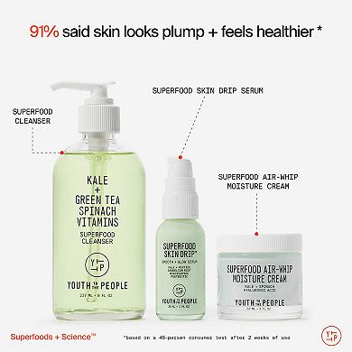 Superfood Air-Whip Lightweight Face Moisturizer with Hyaluronic Acid