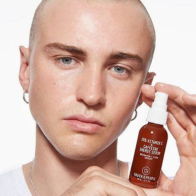 15% Vitamin C + Caffeine Energy Brightening Serum for Uneven Tone