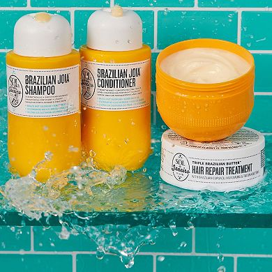 Triple Brazilian Butter Hair Repair Treatment Mask