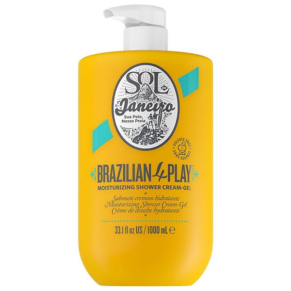 Sol de Janeiro Brazilian 4 Play Moisturizing Shower Cream-Gel best body wash for dry skin