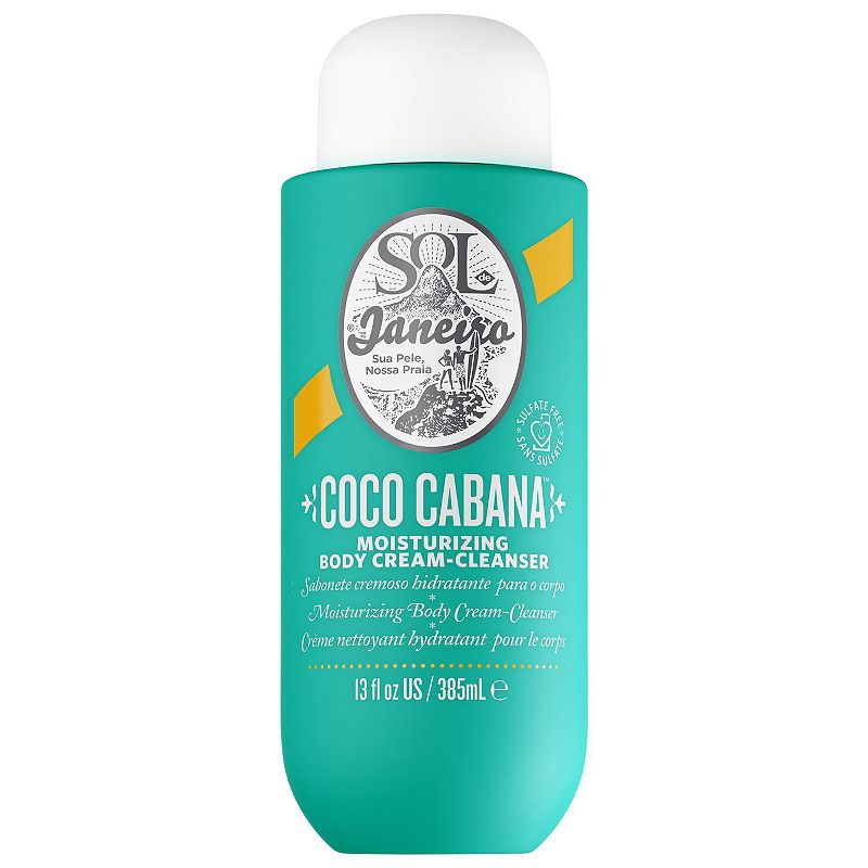 Coco Cabana Moisturizing Body Cream-Cleanser, Size: 13 FL Oz, Multicolor