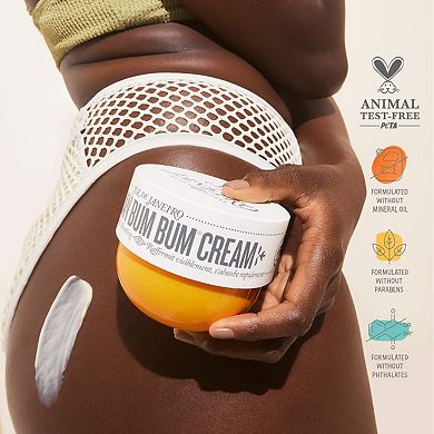 Mini Brazilian Bum Bum Visibly Firming Refillable Body Cream with Caffeine-Rich Guarana