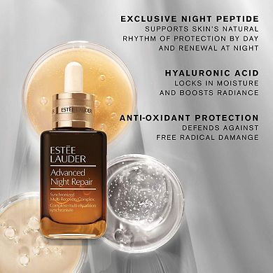 Advanced Night Repair Synchronized Multi-Recovery Complex Serum Duo with Hyaluronic Acid