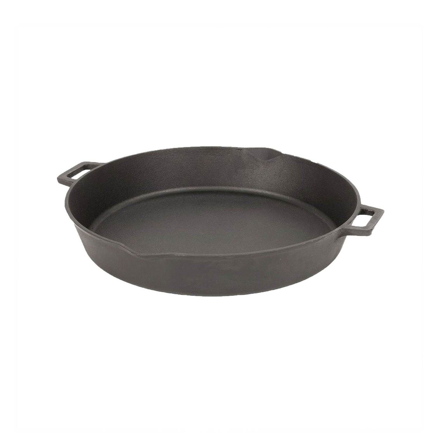 Bayou Classic 7402 2-qt Cast Iron Dutch Oven Features Flanged Camp Lid  Stainless Coil Wire Handle Grip Perfect To Use Over A Campfire To Prepare