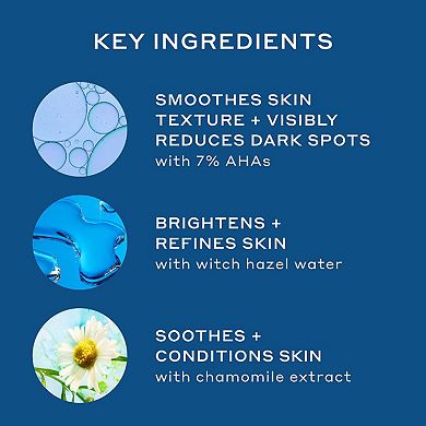 Glow2OH 7% AHA Exfoliating Dark Spot Toner